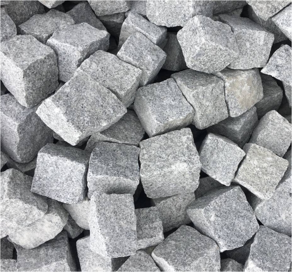 Cubos de Granito Cinza